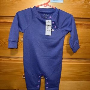 LL Bean 3-6 month Romper